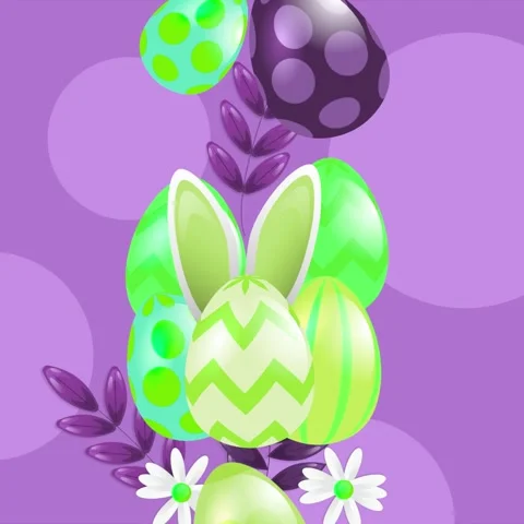Easter background video Stock Footage 237652552