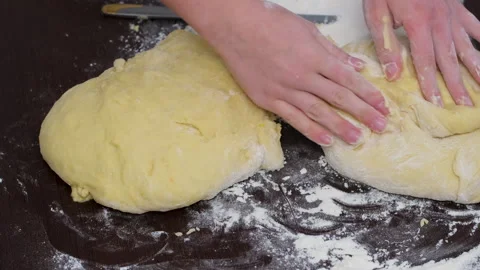 Easter baking. Easter cakes and decoration for the holiday Stock Footage 301303009