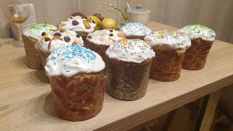 Easter baking. Stock Photos