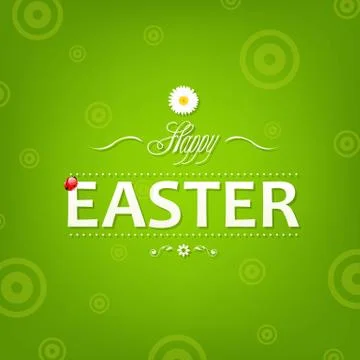 Easter banner Stock Illustration