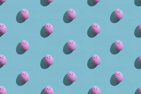 Easter banner seamless pattern conceptual art Stockfoto's