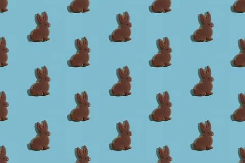 Easter banner seamless pattern festive bunny art 스톡 사진