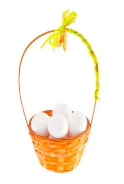 Easter basket Foto stock