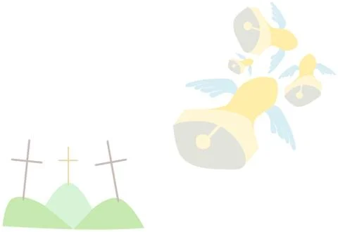 Easter bells Stock Illustration