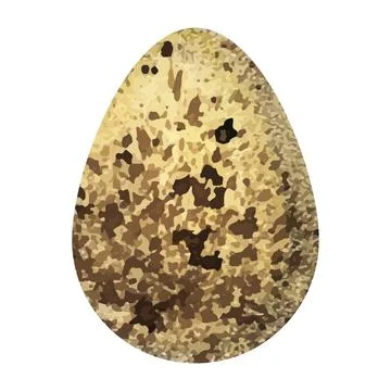Easter Bird egg. Bright textured multicolored egg Stock Illustration