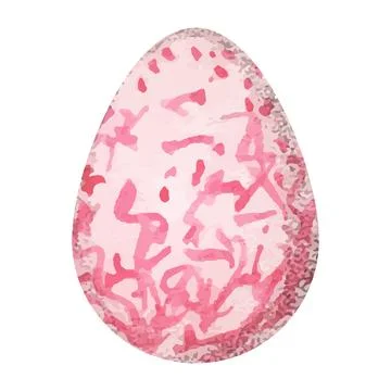 Easter Bird egg. Bright textured multicolored egg Stock Illustration