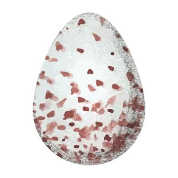 Easter Bird egg. Bright textured multicolored egg Stock Illustration