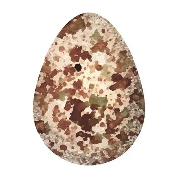 Easter Bird egg. Bright textured multicolored egg Stock Illustration