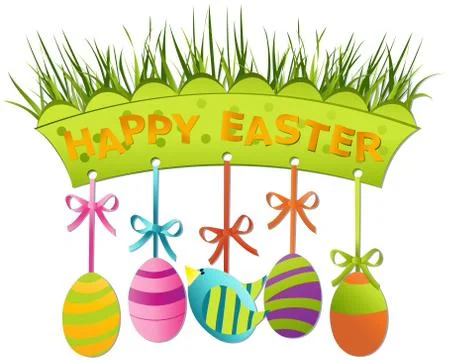 Easter board Stock Illustration