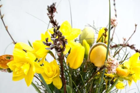 Easter Bouquet Stock Photos