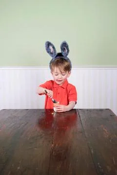 Easter breakfast Stock Photos