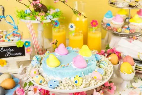 Easter brunch Foto stock