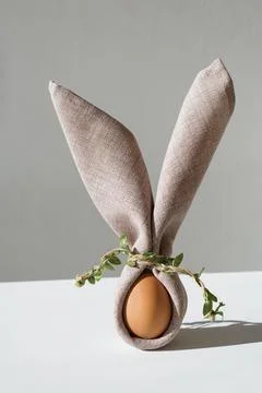 Easter Bunny card Stock Photos