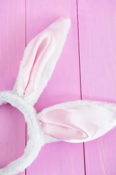 Easter bunny ears Stock Photos