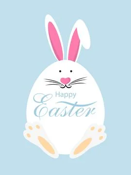 Easter Bunny Egg Stock Illustration