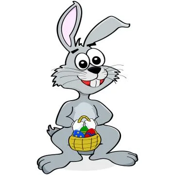 Easter bunny Stock Illustration