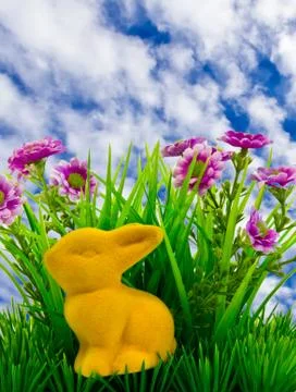 Easter bunny Stock Illustration