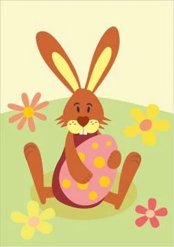 Easter bunny Stock Illustration