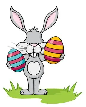 Easter bunny Stock Illustration