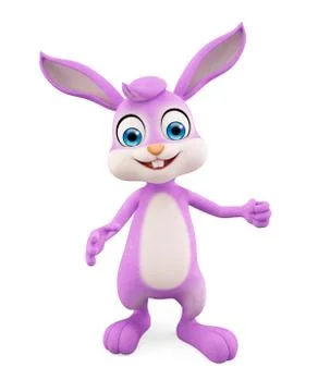 Easter Bunny with Illustrazione stock