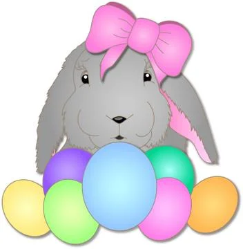 Easter bunny Illustrazione stock