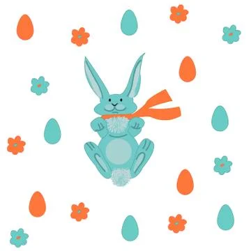 Easter Bunny Stock Illustration