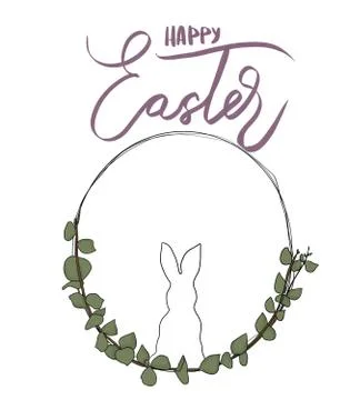 Easter bunny Stock Illustration