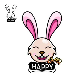 Easter bunny Stock Illustration