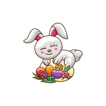 Easter bunny Stock Illustration