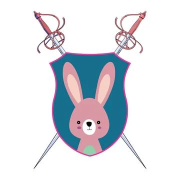 Easter bunny Stock Illustration