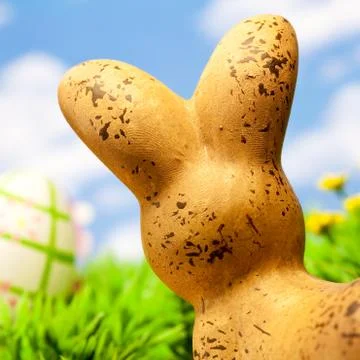 Easter bunny Stock Photos