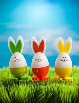 Easter bunny Stock Photos
