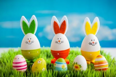 Easter bunny Stock Photos