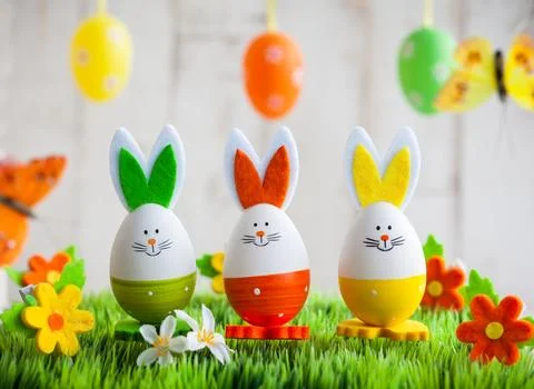 Easter bunny Stock Photos
