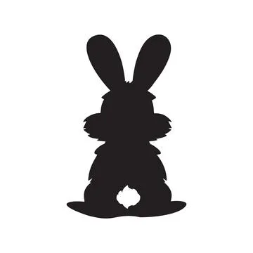 Easter Bunny, Rabbit Vector illustrator. Stock Illustration
