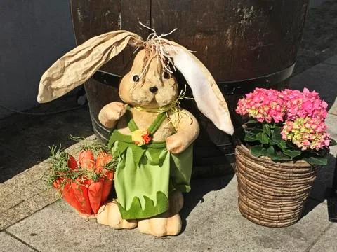 Easter Bunny in Slovakia Stock Photos