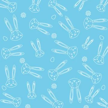 Easter bunny vector Stockillustratie