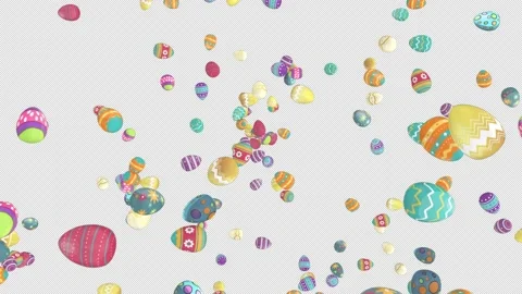 Easter Burst Stock Footage 233975343