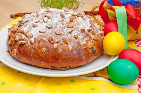 Easter cake Stock Photos