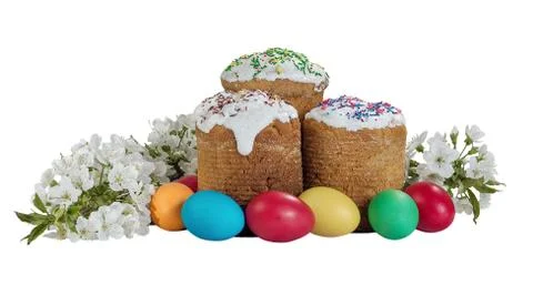 Easter cake Stock Photos
