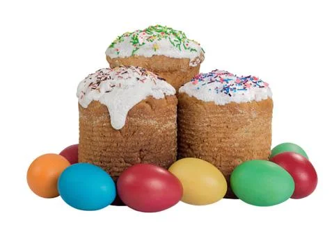 Easter cake Stock Photos