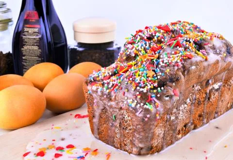 Easter cake Stock Photos