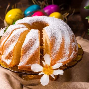 Easter cake Stock Photos