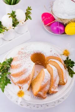 Easter cake Stock Photos