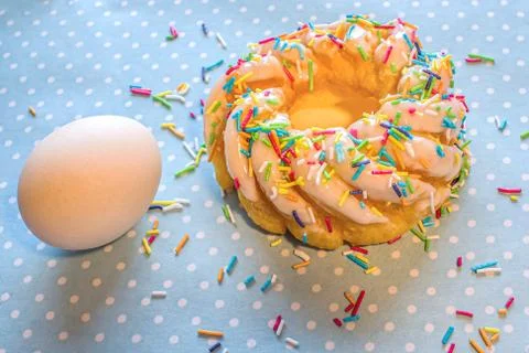 Easter cake Stock Photos