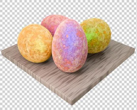 Easter Cakes Stock Illustration