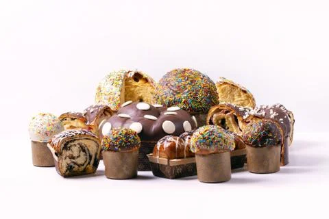 Easter cakes Foto stock