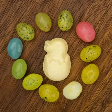 Easter candy Stock Photos
