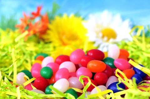Easter candy Stock Photos