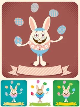 Easter Card 2 Stock Illustration